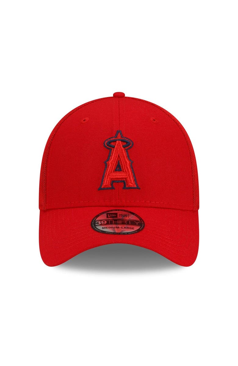 New Era Men's New Era Red Los Angeles Angels 2023 Spring Training 39THIRTY Flex Hat, Alternate, color,