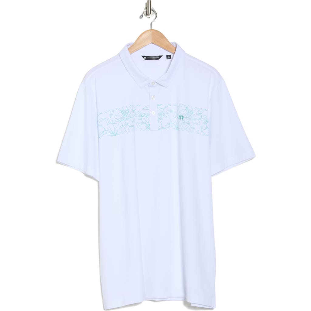 Travismathew Round It Up Polo In White