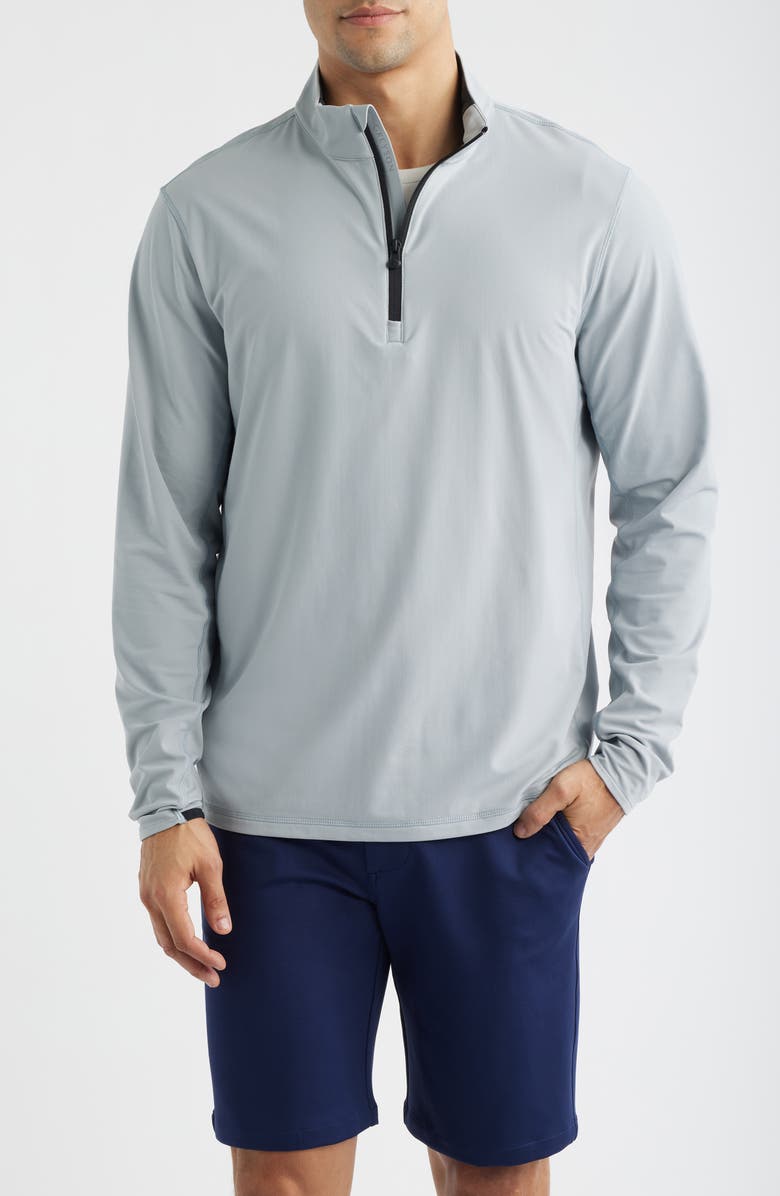 Greyson Tate Quarter Zip Pullover, Main, color, Arvon