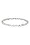 Cubic Zirconia Bezel Tennis Bracelet