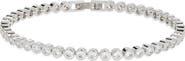 Nordstrom Cubic Zirconia Bezel Tennis Bracelet