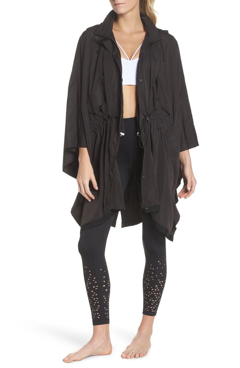 Blanc Noir Stormie Poncho, Main, color, 