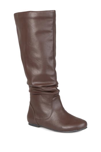 JOURNEE Jayne Ruched Tall Boot