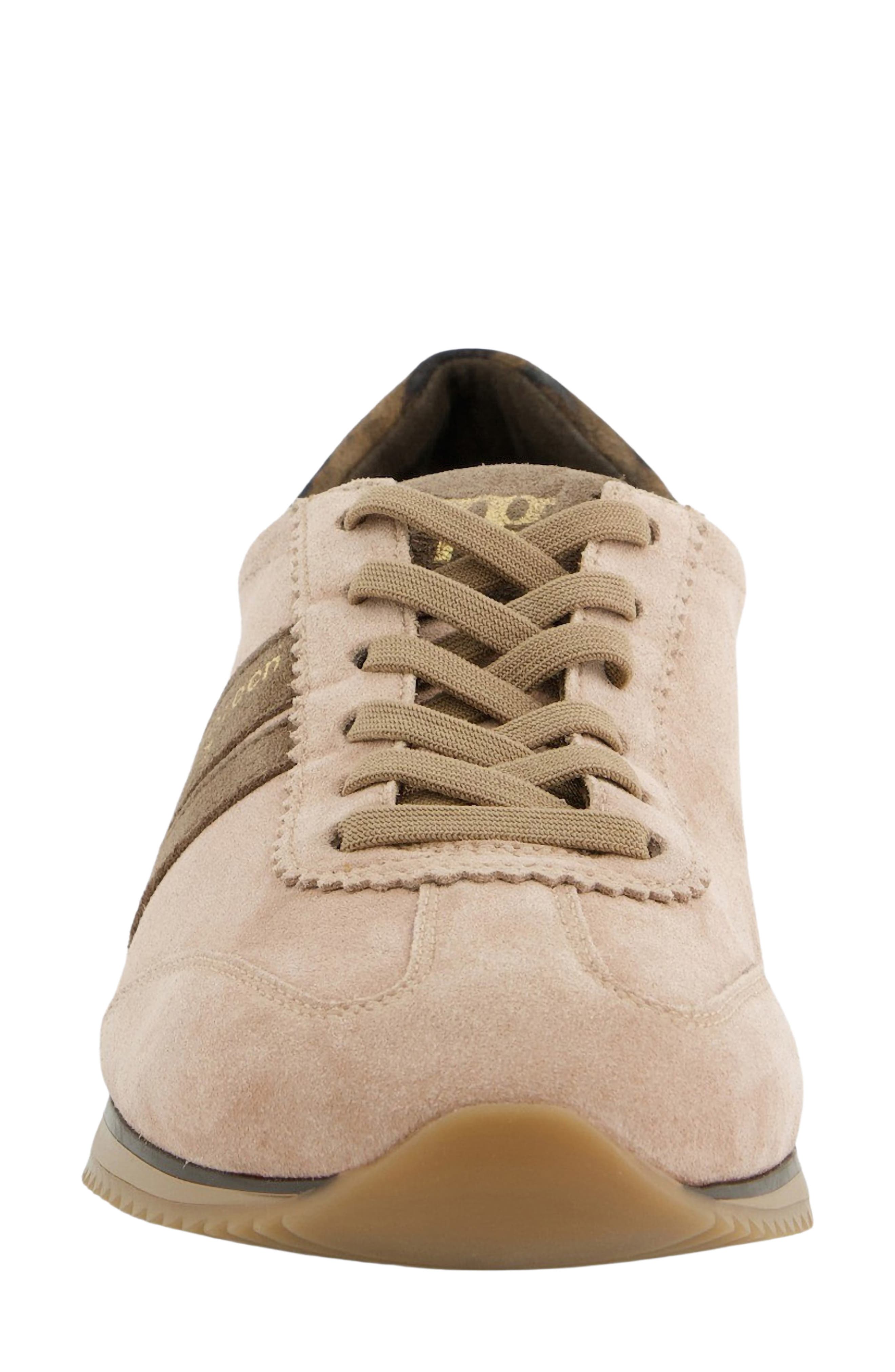 Bellevue Sneaker, Alternate, color, POWDER EARTH SUEDE