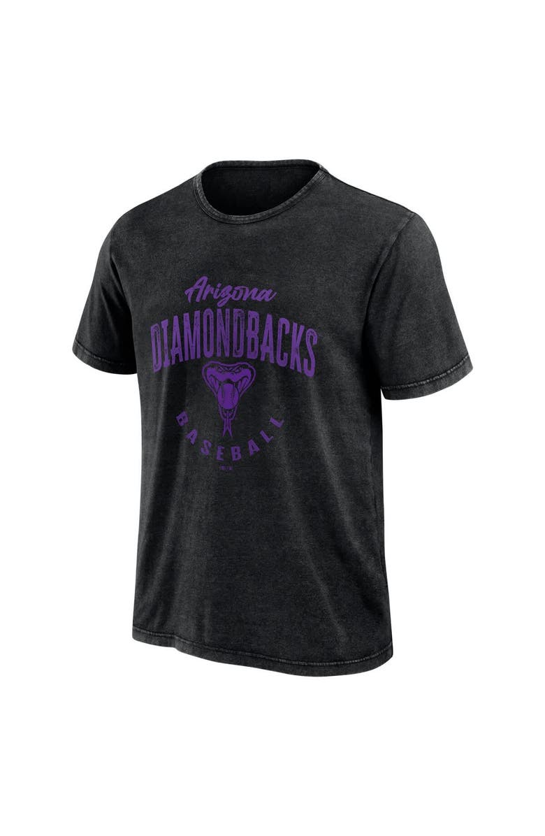 Darius Rucker Collection by Fanatics Men's Darius Rucker Collection by Fanatics Black Arizona Diamondbacks Cooperstown Collection Washed T-Shirt, Alternate, color, Black