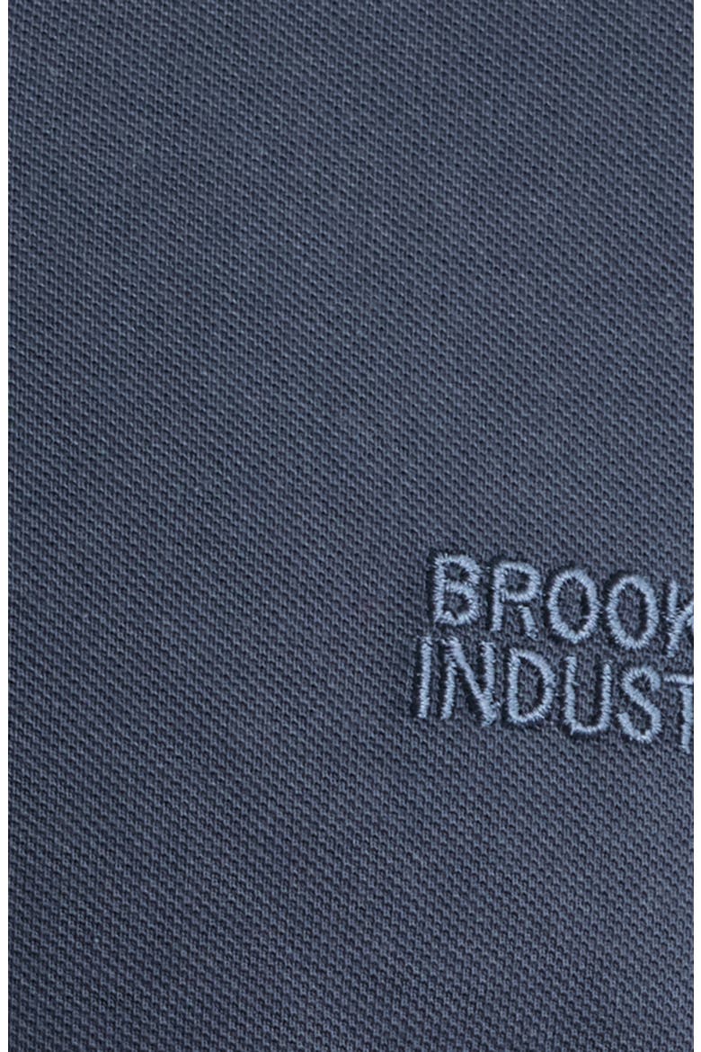 Cotton Polo, Alternate, color, OMBRE BLUE