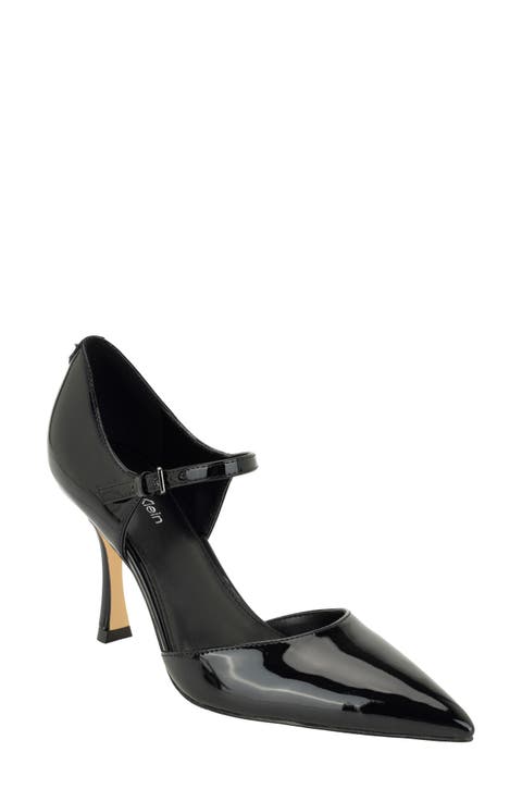 Brynia Faux Leather Mary Jane Pump
