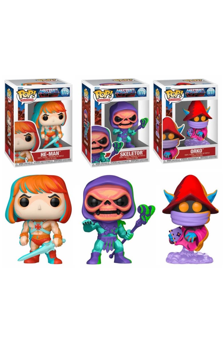 Funko Masters of the Universe Funko Pop! TV Complete Set, Main, color, Multi-Color