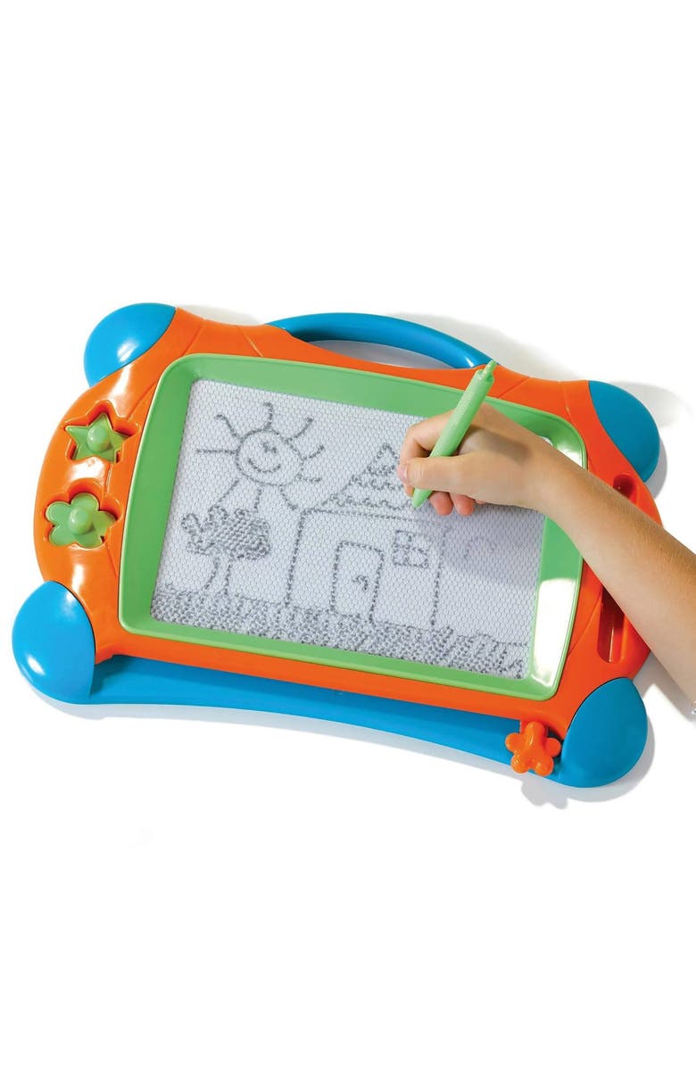 SES Creative Magnetic Drawing Board Art Activity, Kids 3+, Alternate, color, Multicolored