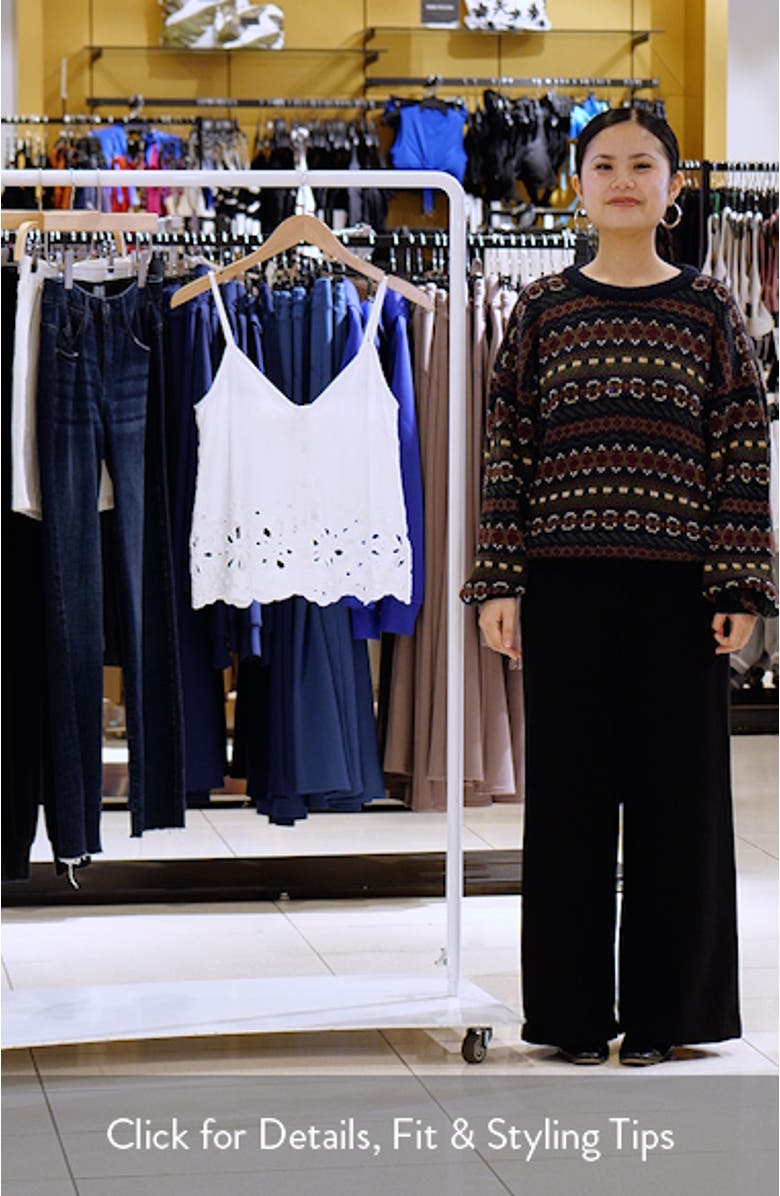 Emma Cotton Eyelet Tank, sales video thumbnail