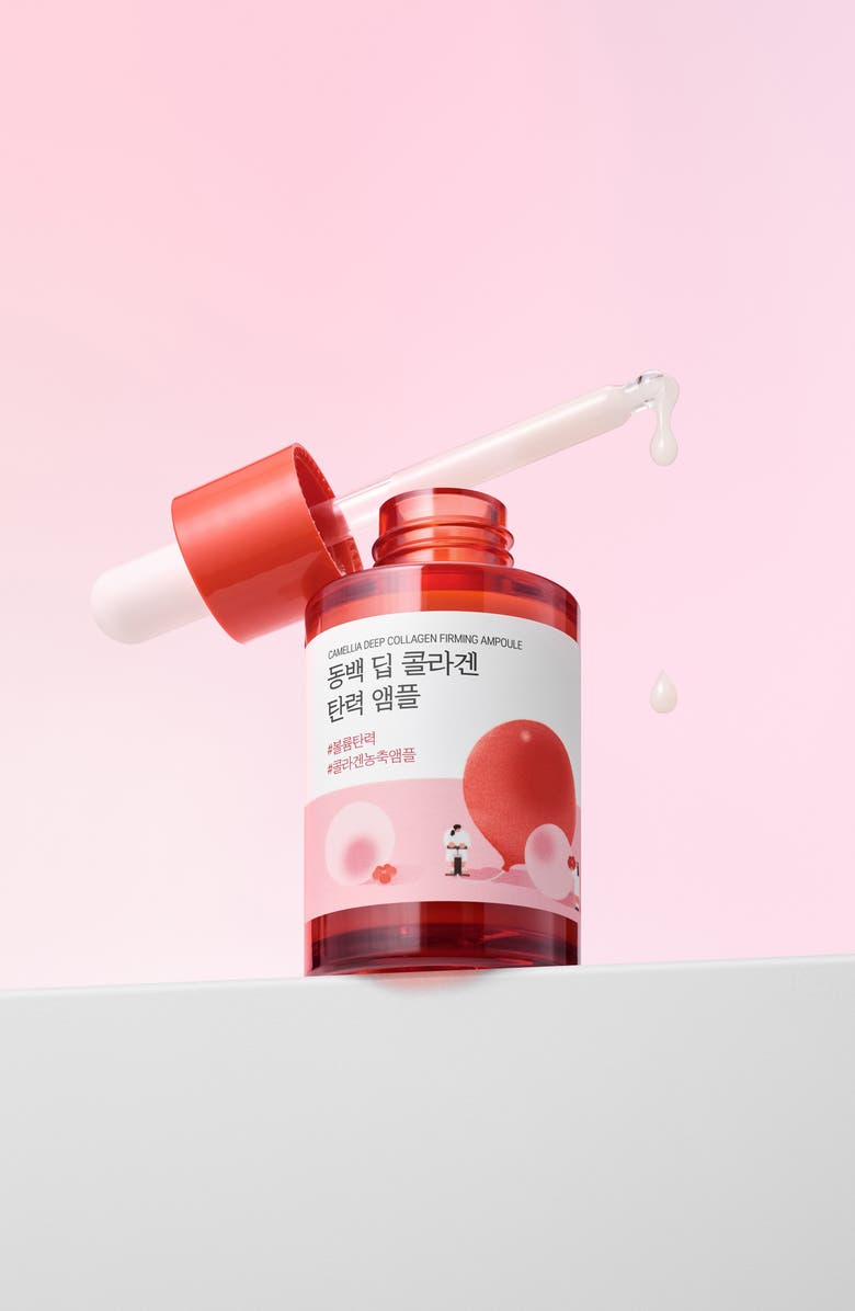 ROUND LAB Camellia Deep Collagen Firming Ampoule, Alternate, color,