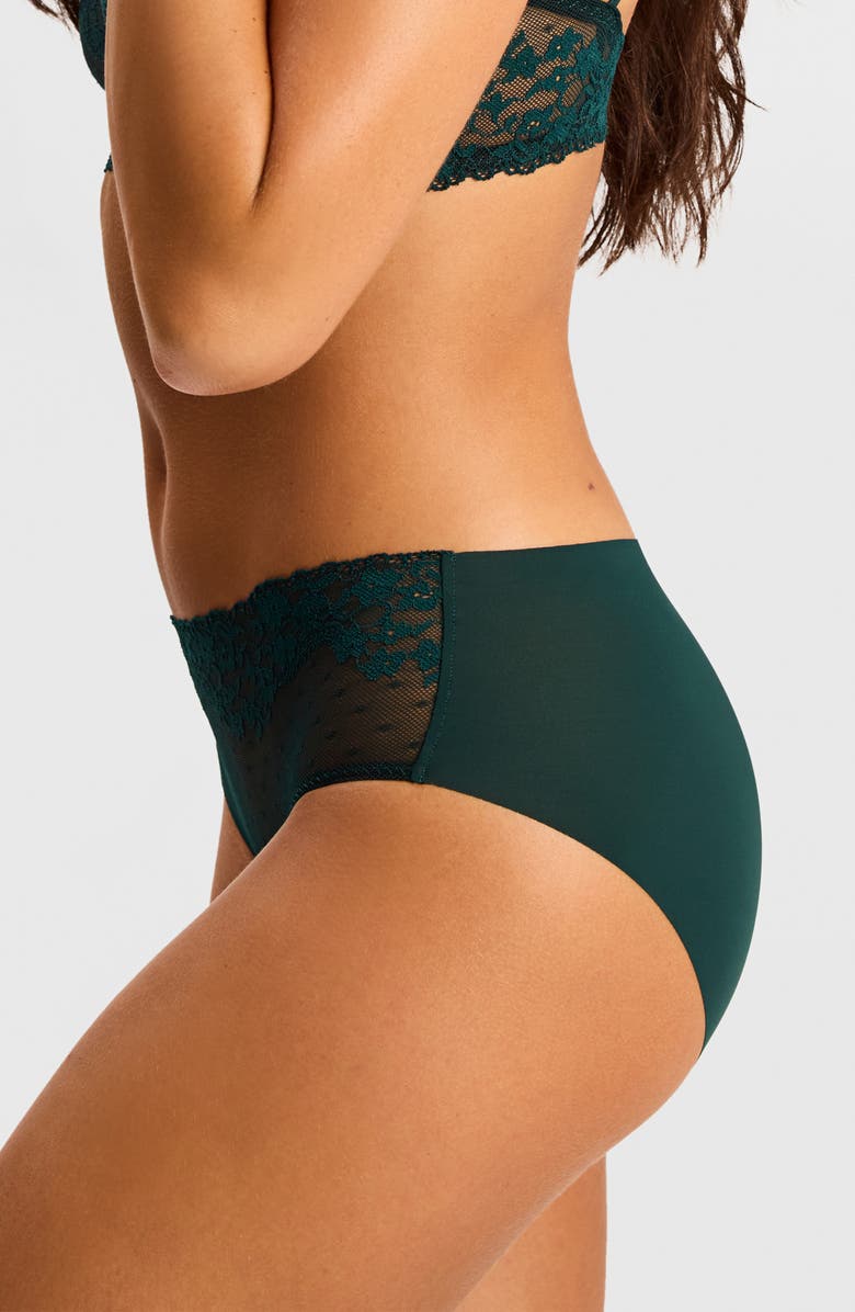 Commando Double Take Bikini Briefs, Alternate, color, Juniper