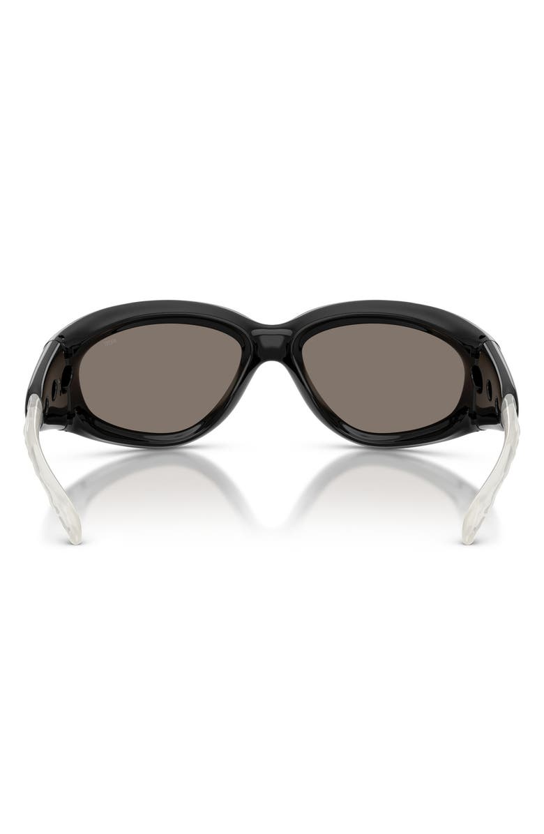 DIESEL<sup>®</sup> 63mm Oversize Mirrored Pillow Sunglasses, Alternate, color, 