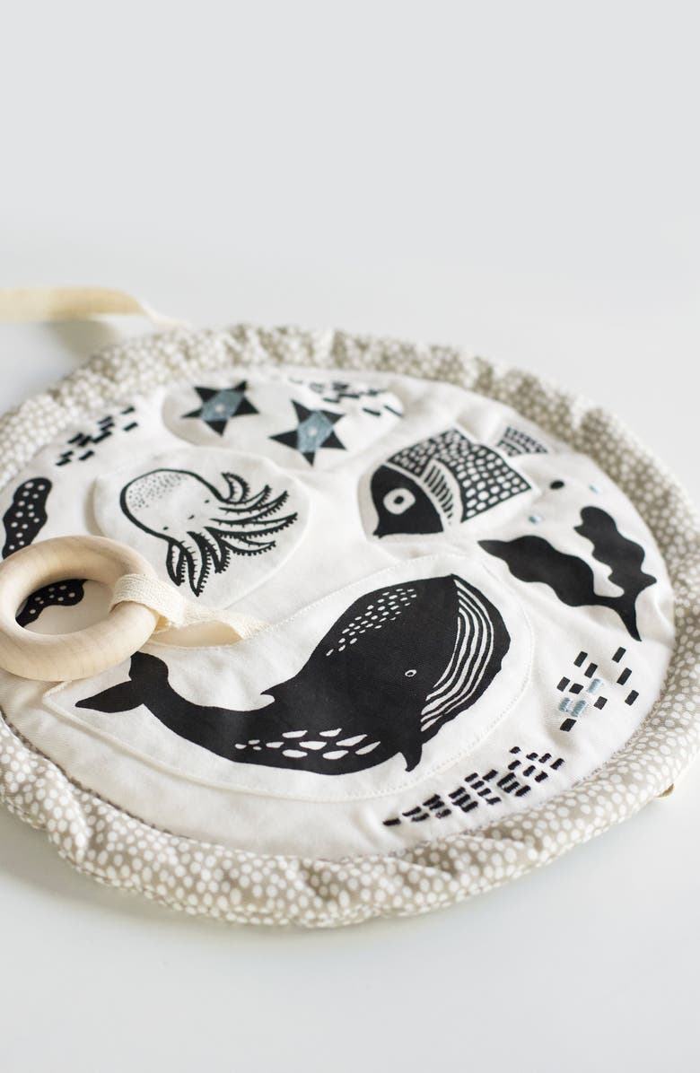 Wee Gallery Baby Sensory Activity Pad, Alternate, color, Ocean