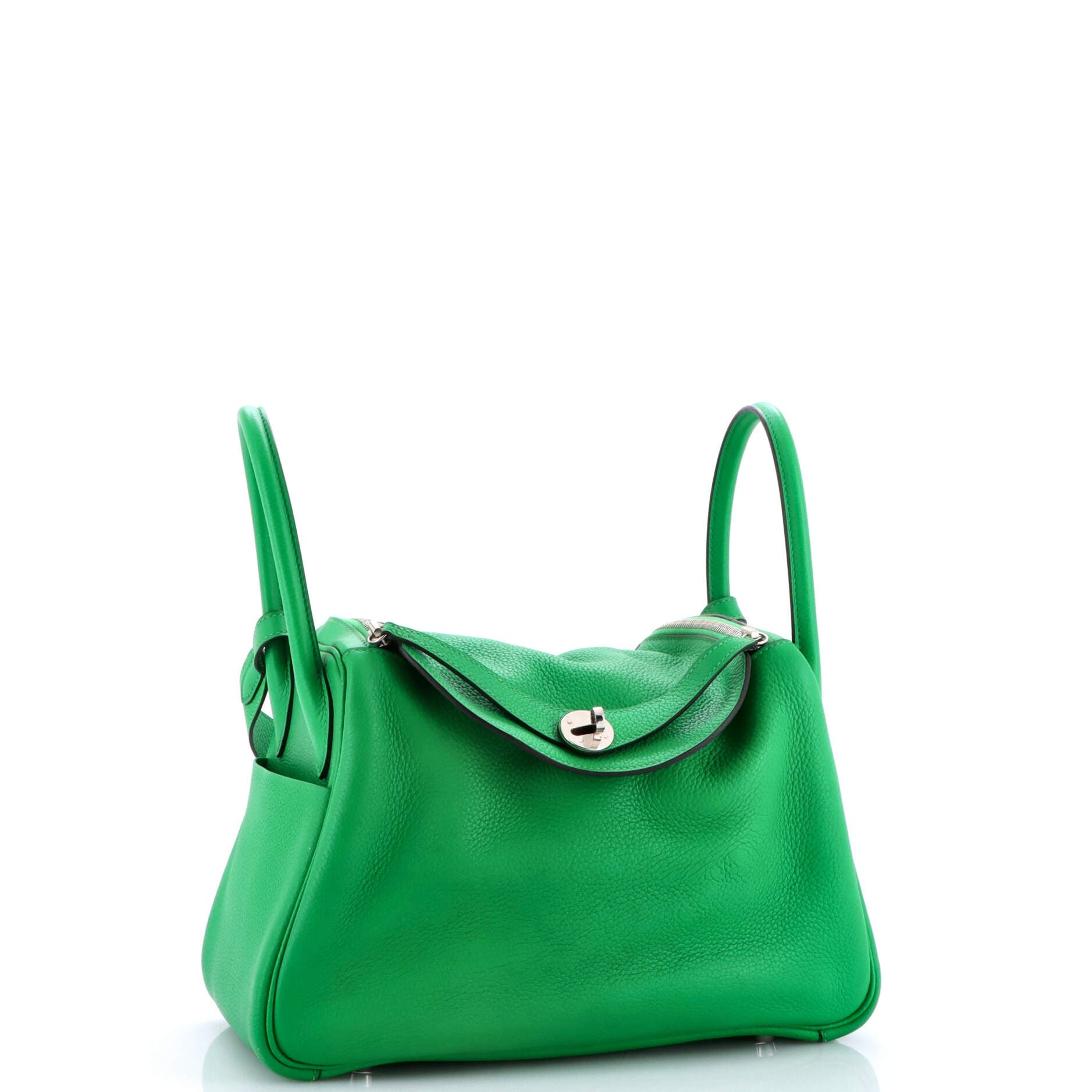Pre-Owned Hermes Lindy Bag Clemence 30, Alternate, color, Green