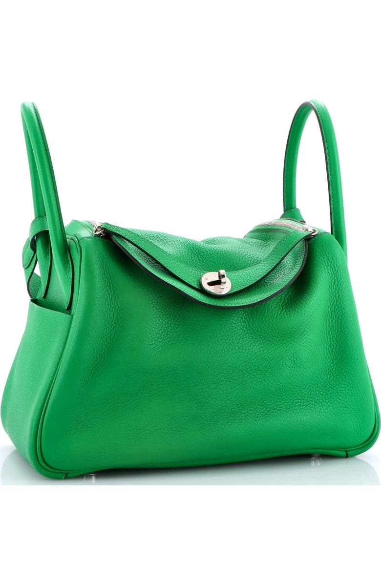 Pre-Owned Hermes Lindy Bag Clemence 30, Alternate, color, Green