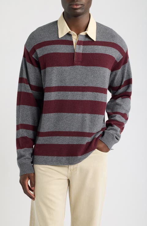 Striped Rugby Sweater