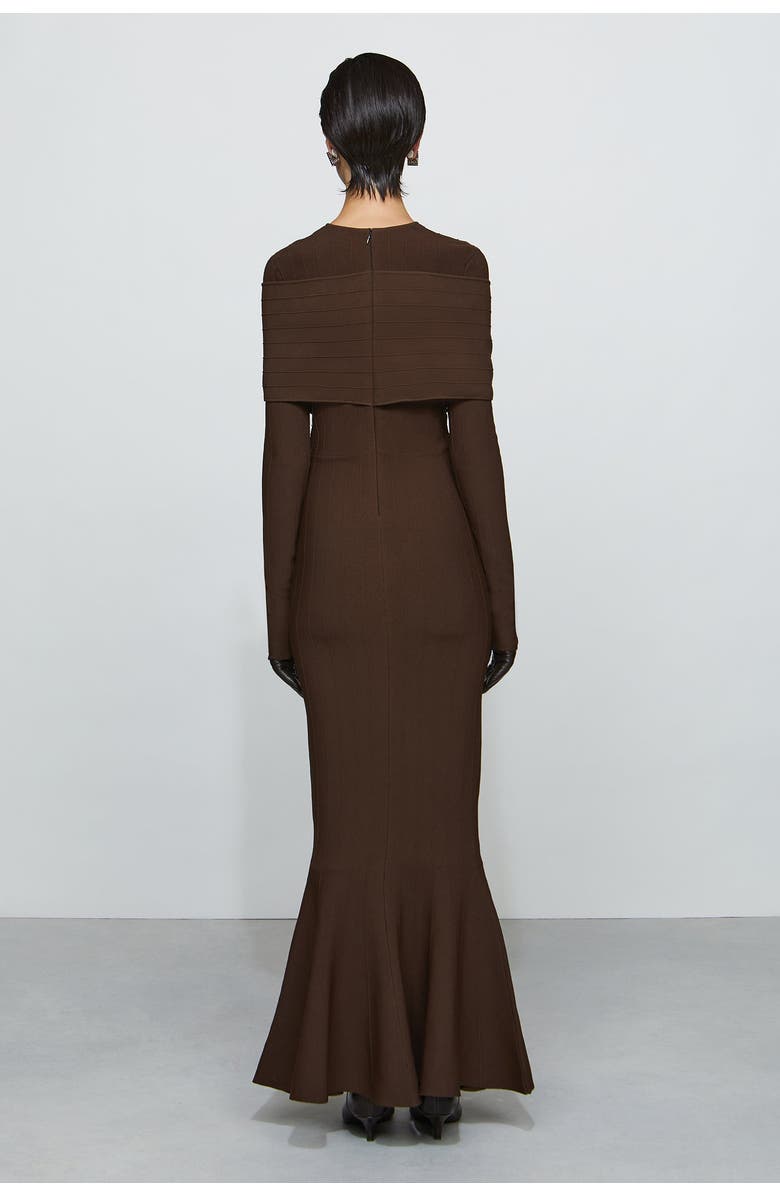 Et Ochs Phoenix Knit Dress, Alternate, color, Chocolate
