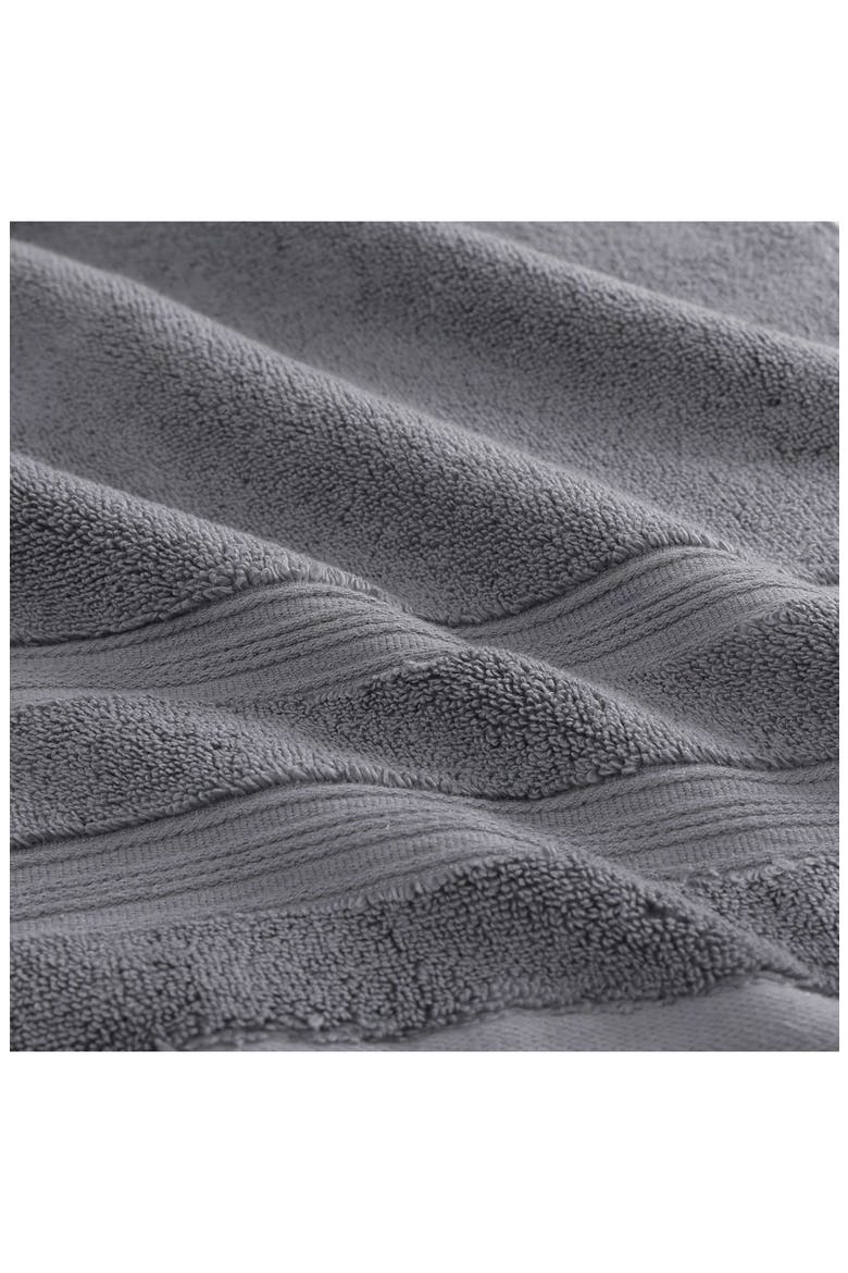 Harborside Terry Towel 6-Piece Towel Set, Alternate, color, DARK GREY