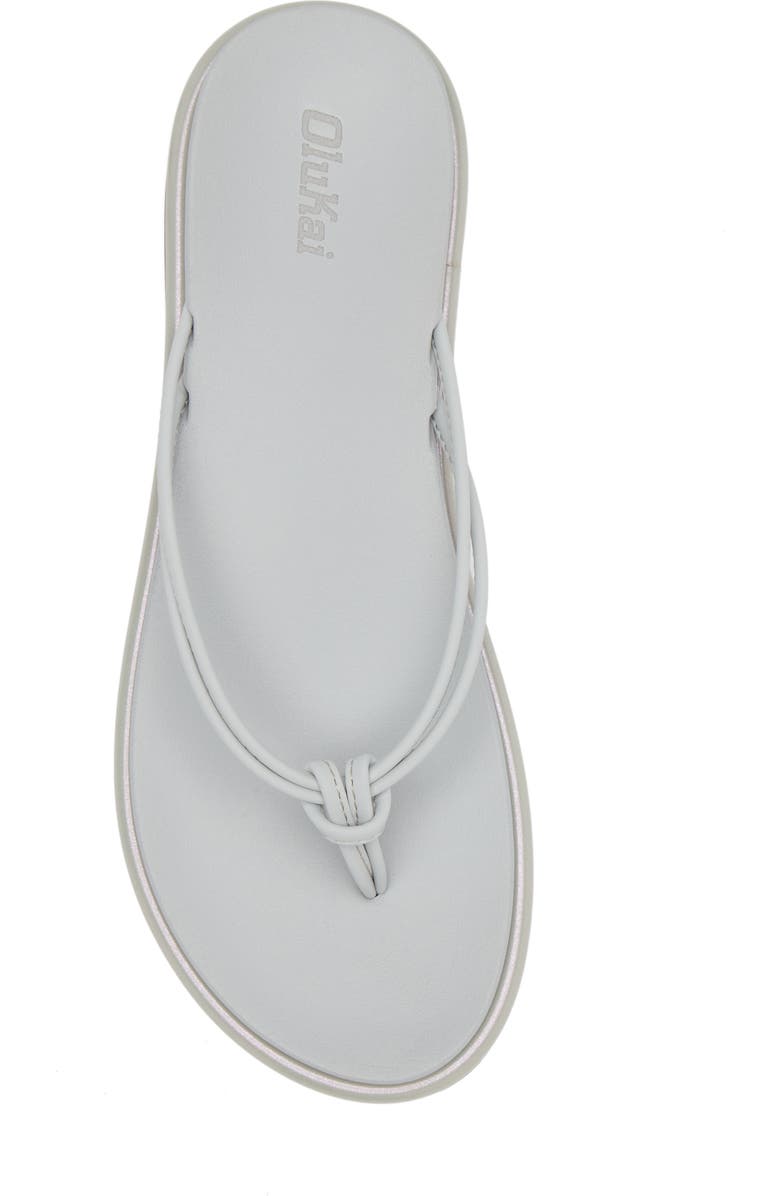 OluKai Aka Flip Flop, Alternate, color, Iridescent / Vapor