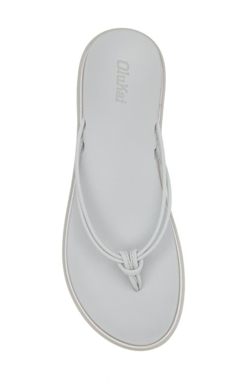 Olukai Aka Flip Flop In Gray