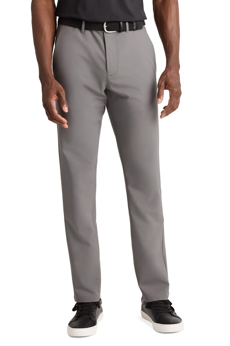 Performance Link Recycled Polyester Golf Pants, Main, color, ASH GREY