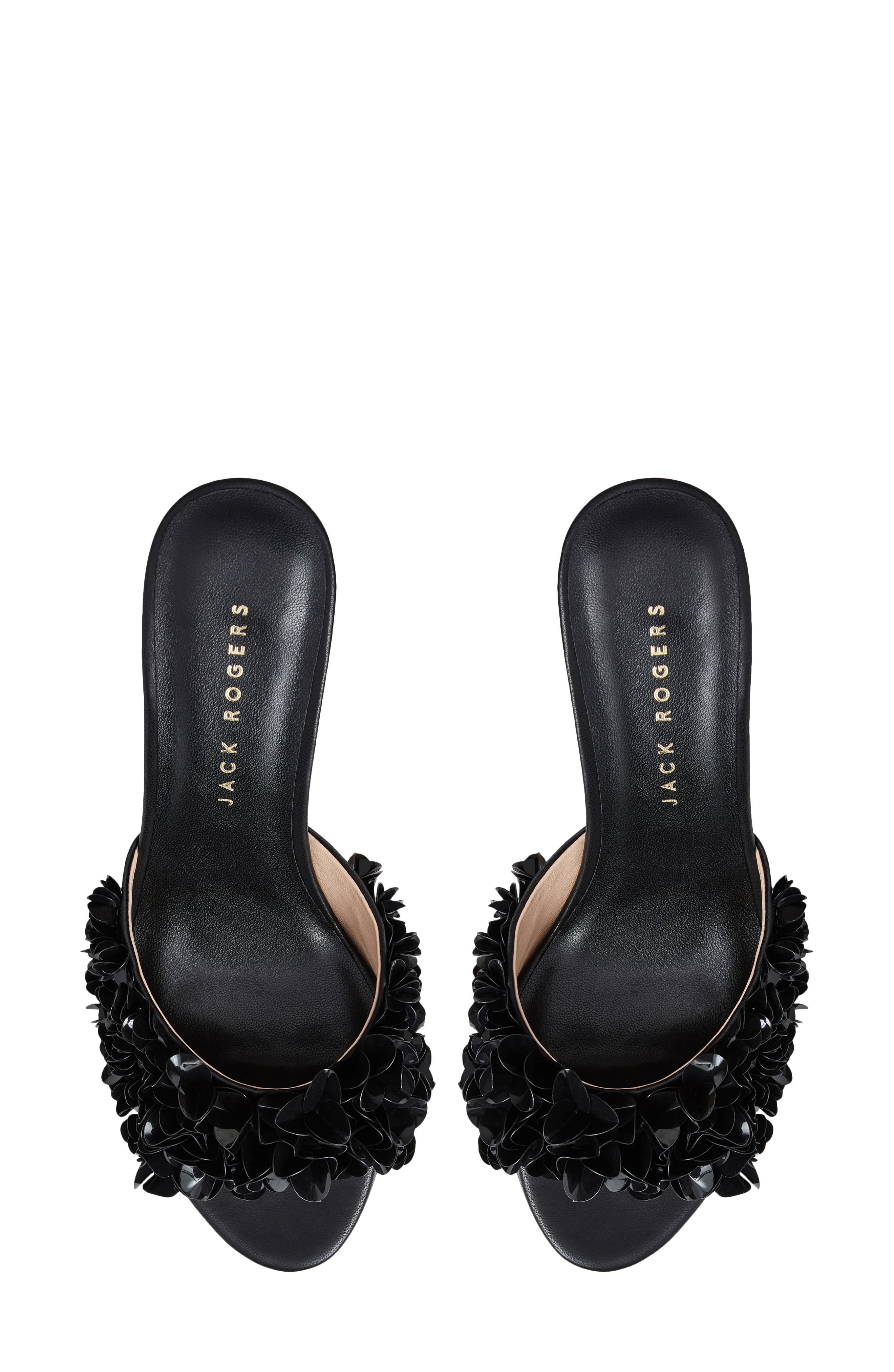 Jack Rogers Crown Slide Sandal, Alternate, color, Black