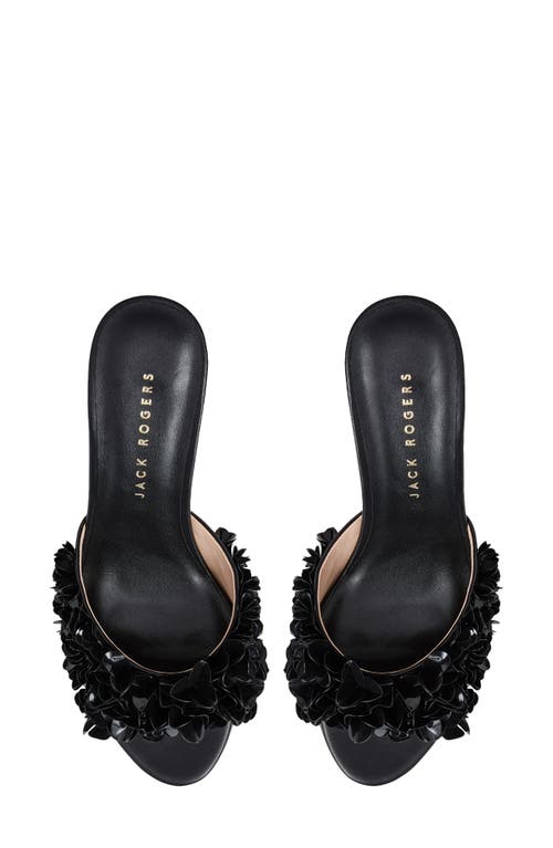 Jack Rogers Crown Slide Sandal In Black