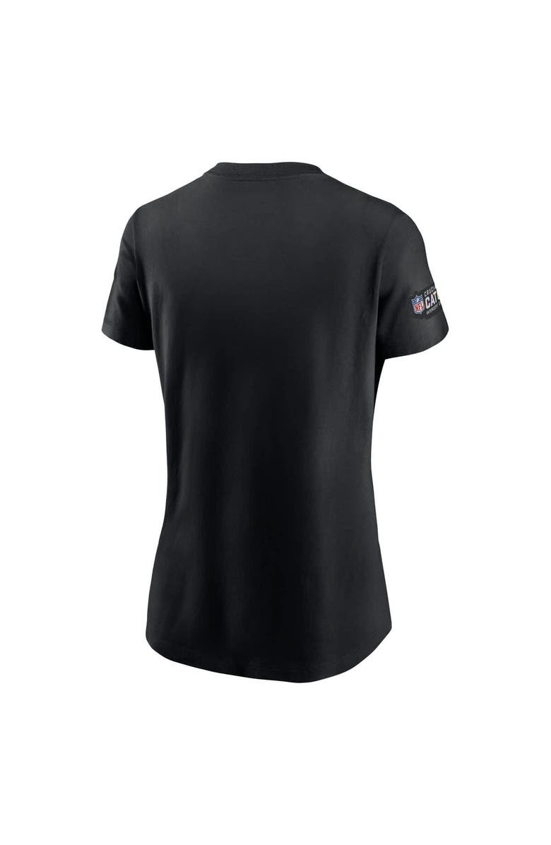 Nike Women's Nike  Black Houston Texans 2023 NFL Crucial Catch Sideline Tri-Blend T-Shirt, Alternate, color, Black