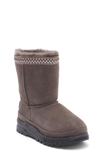 Ugg ® Kids' Classic Short Trailgazer Waterproof Boot In Brown