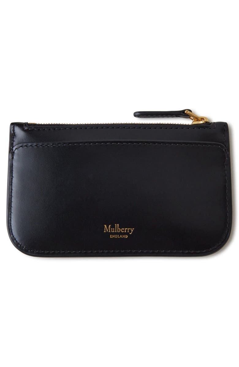 Mulberry Pimlico Leather Zip Pouch, Alternate, color, 
