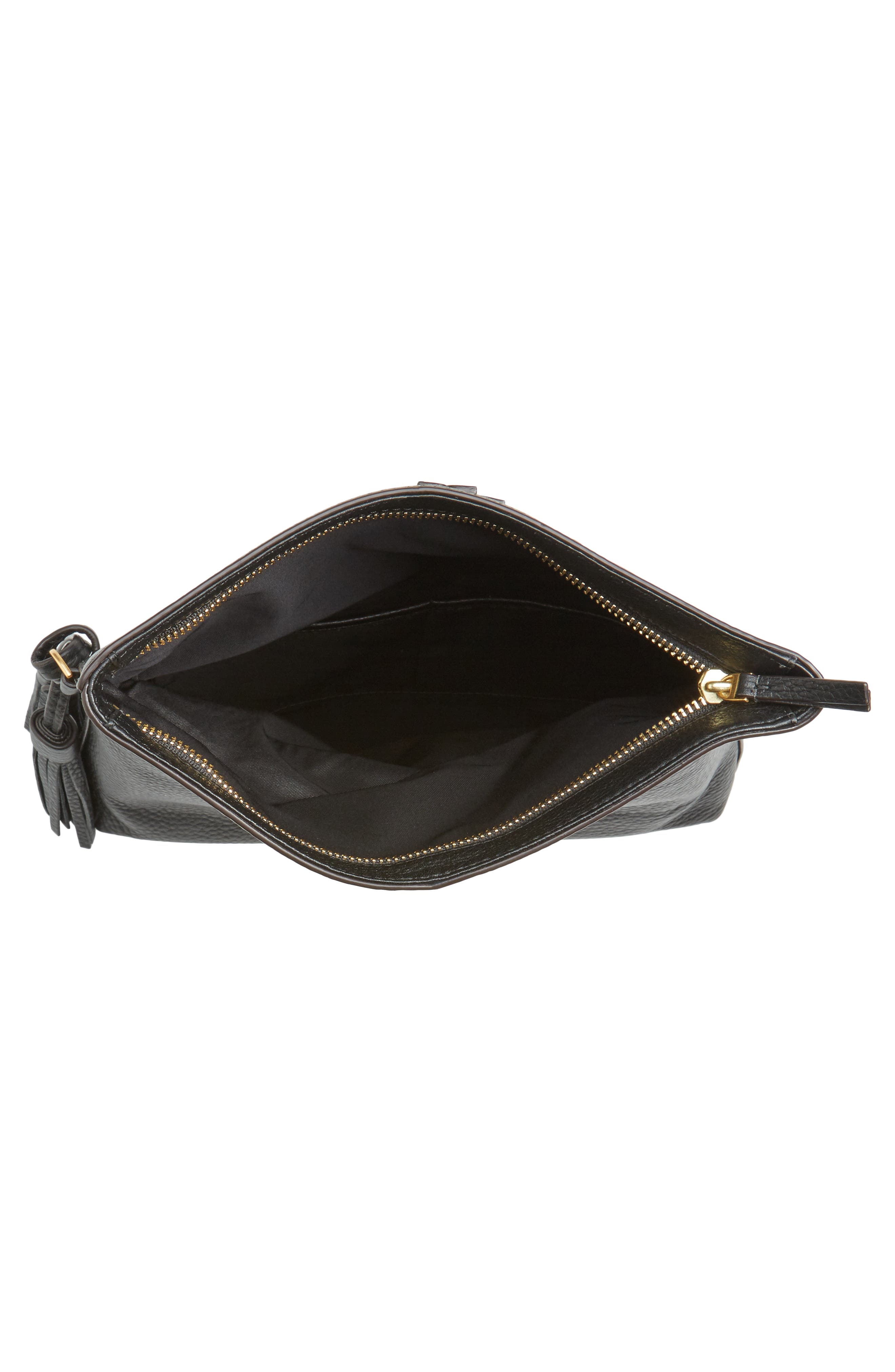 Tory Burch McGraw Leather Crossbody Bag, Alternate, color, 