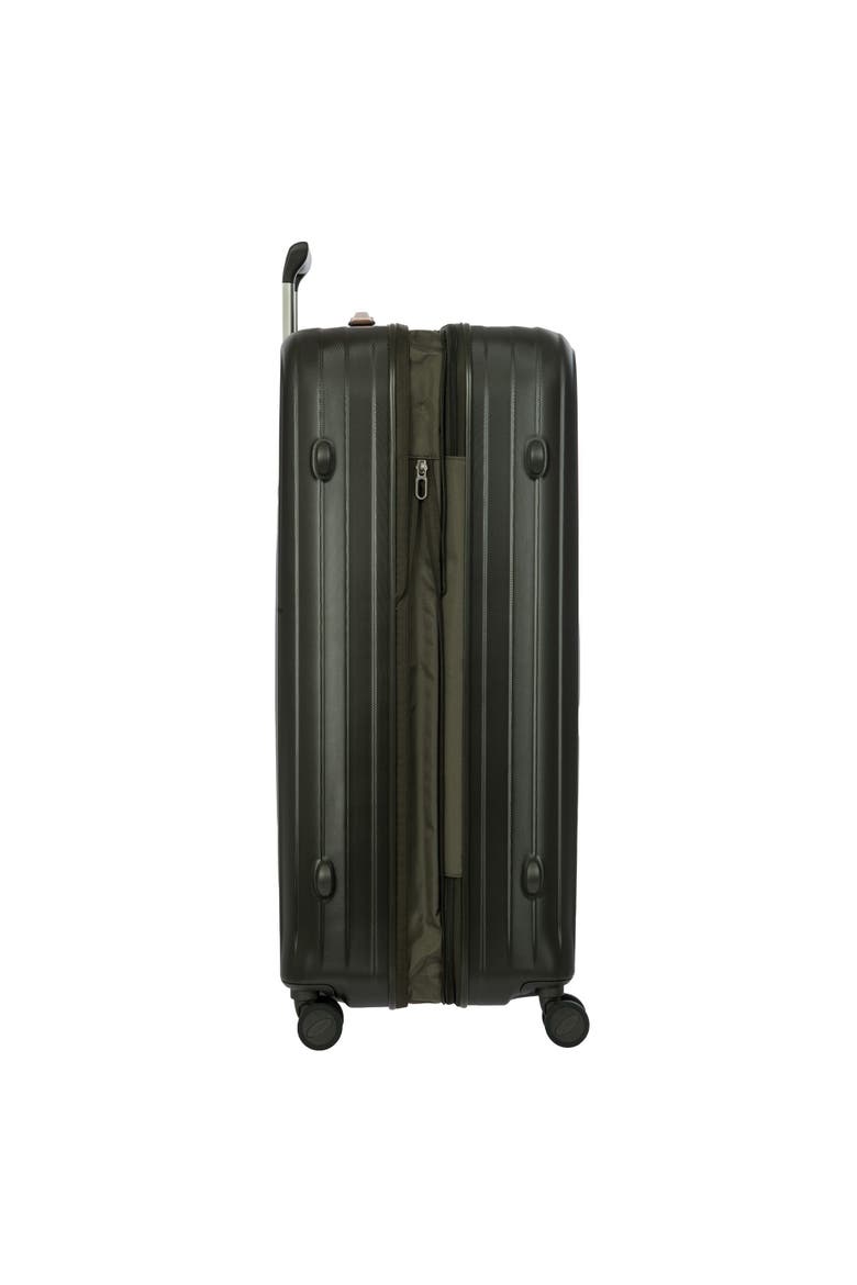 Taormina Hardside Expandable 32" X-Large Checked Spinner Luggage, Alternate, color, Olive