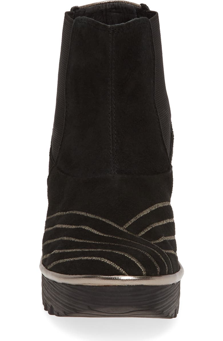 Fly London Yave Wedge Chelsea Boot, Alternate, color,