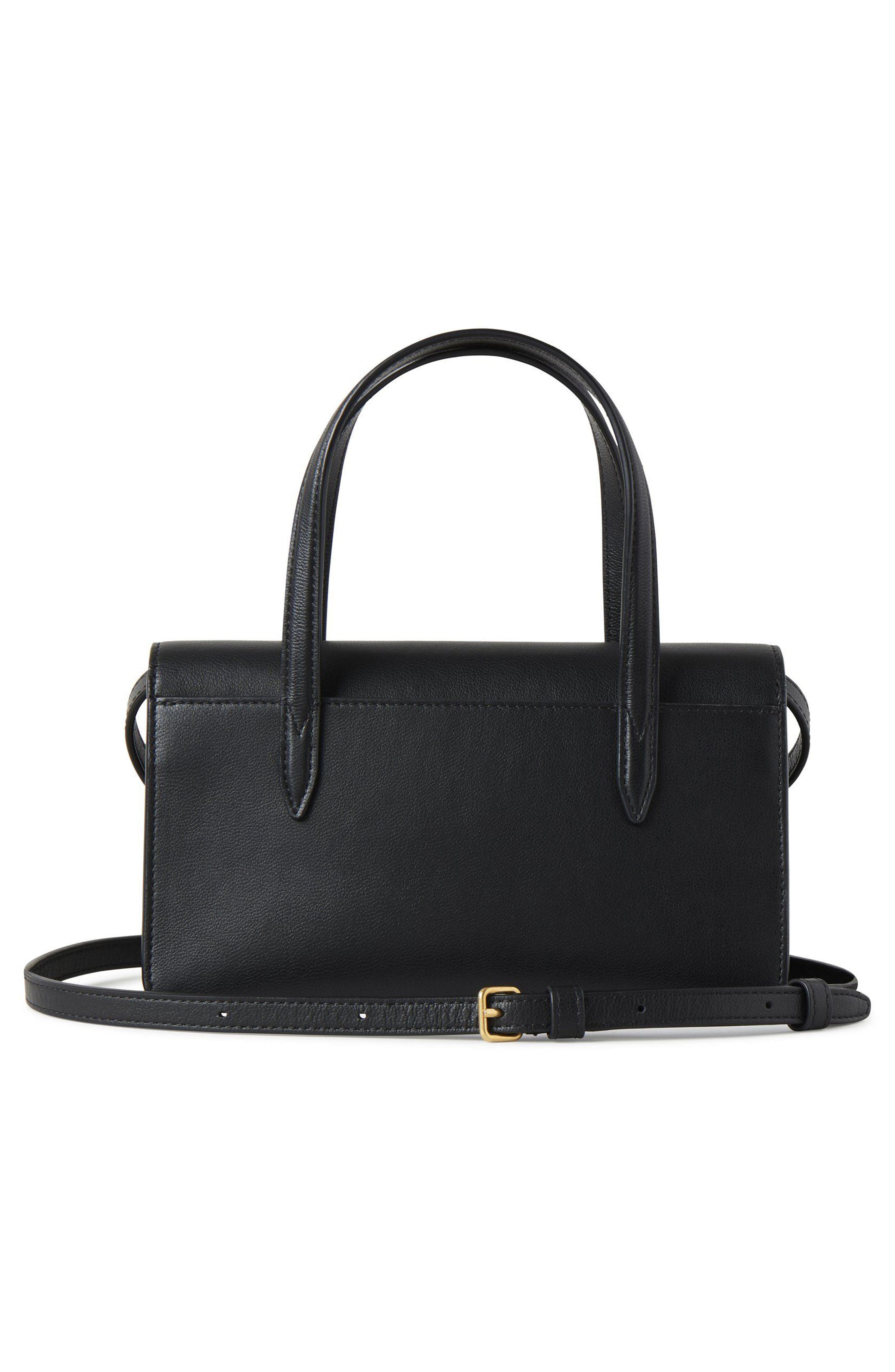 Mulberry Small Darley Leather Top Handle Bag, Alternate, color, 