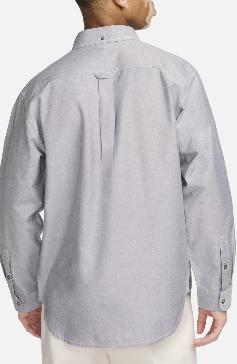 Nike Life Oversize Button-Down Oxford Shirt, Alternate, color,