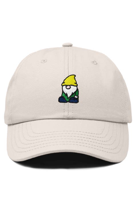 Gnome Embroidered Dad Hat