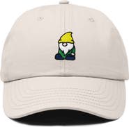 Dalix Gnome Embroidered Dad Hat