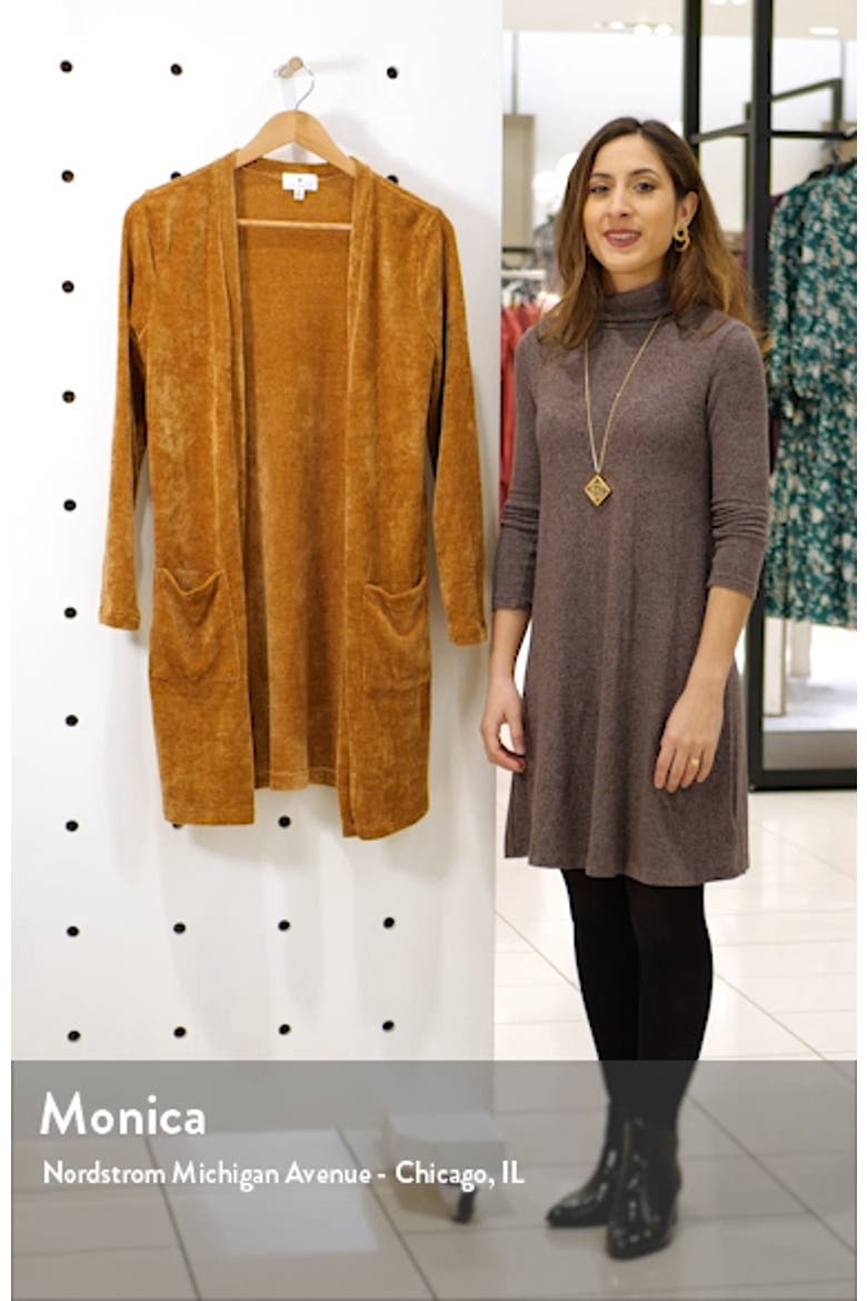 Chenille Longline Cardigan video