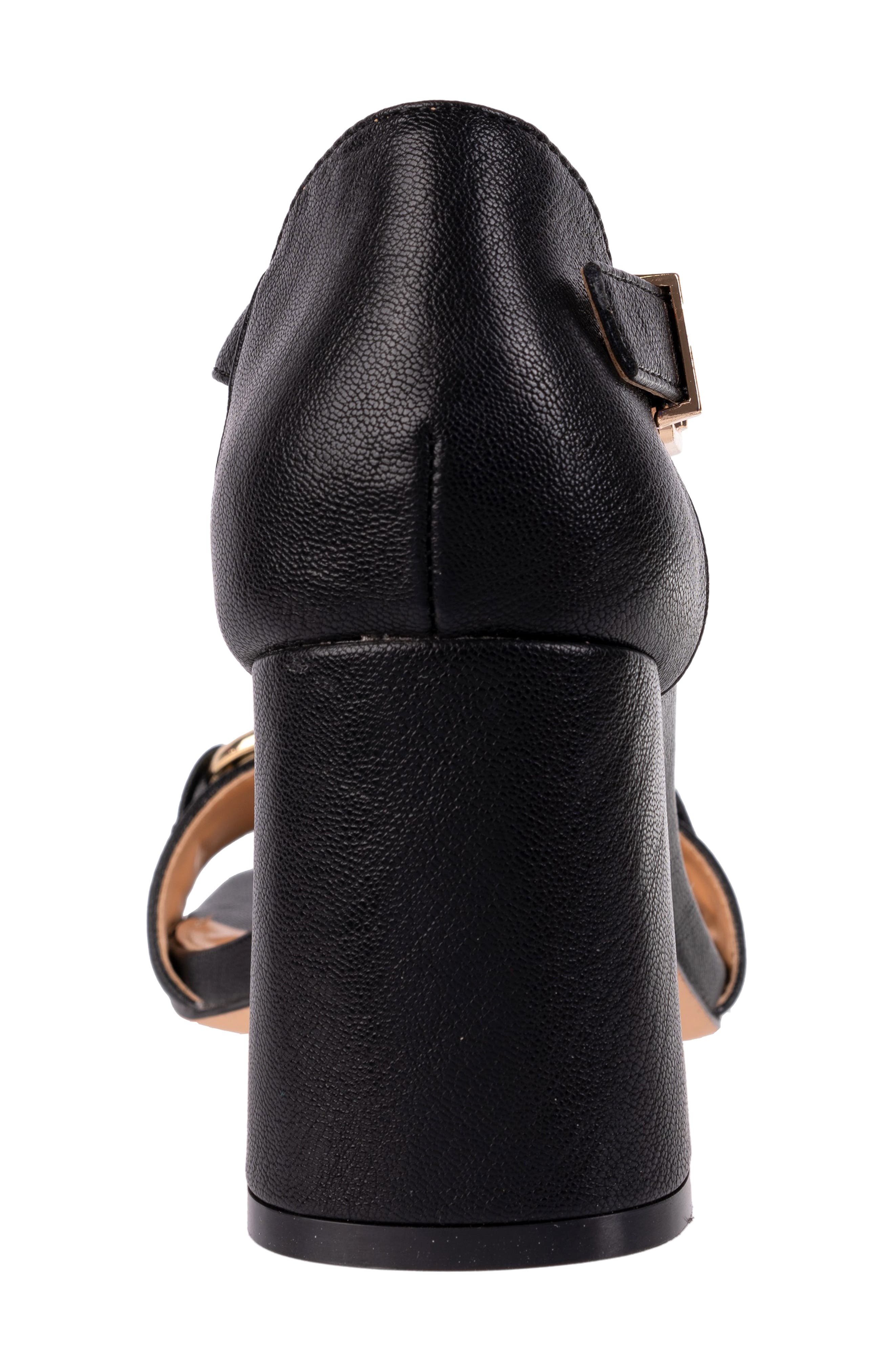 NINETY UNION Santori Heeled Sandal, Alternate, color, Black