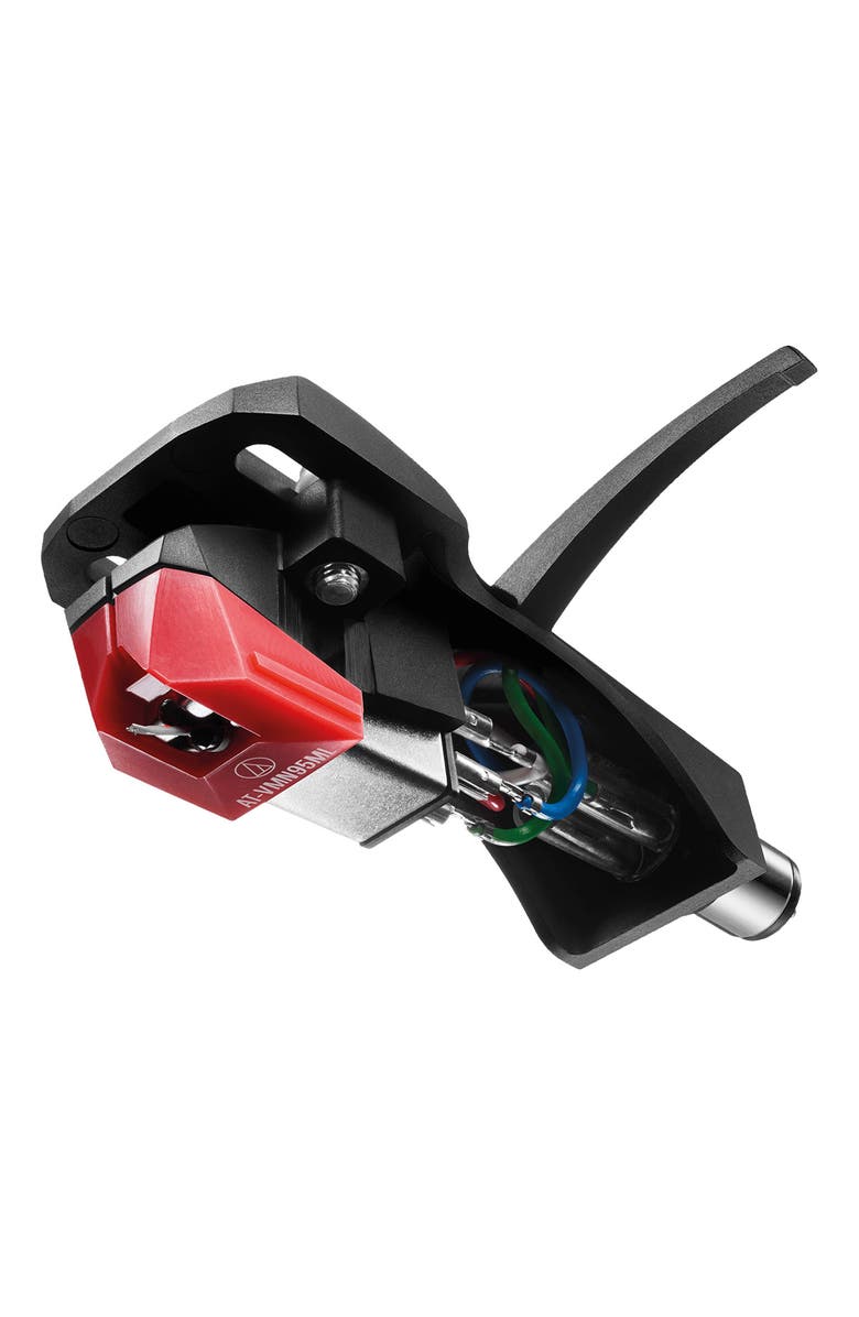 Audio-Technica AT-VM95ML/H Headshell & MM Cartridge Combo Kit, Alternate, color, Red