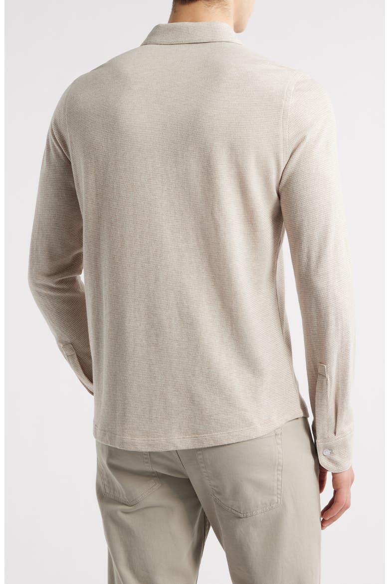 Dobston Cotton Blend Button-Up Shirt, Alternate, color, TAN