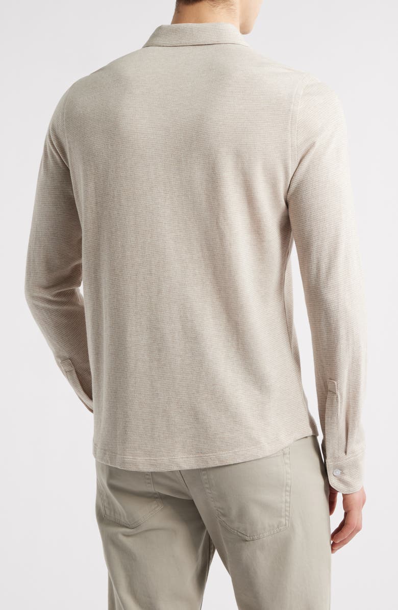 Robert Barakett Dobston Cotton Blend Button-Up Shirt, Alternate, color, Tan