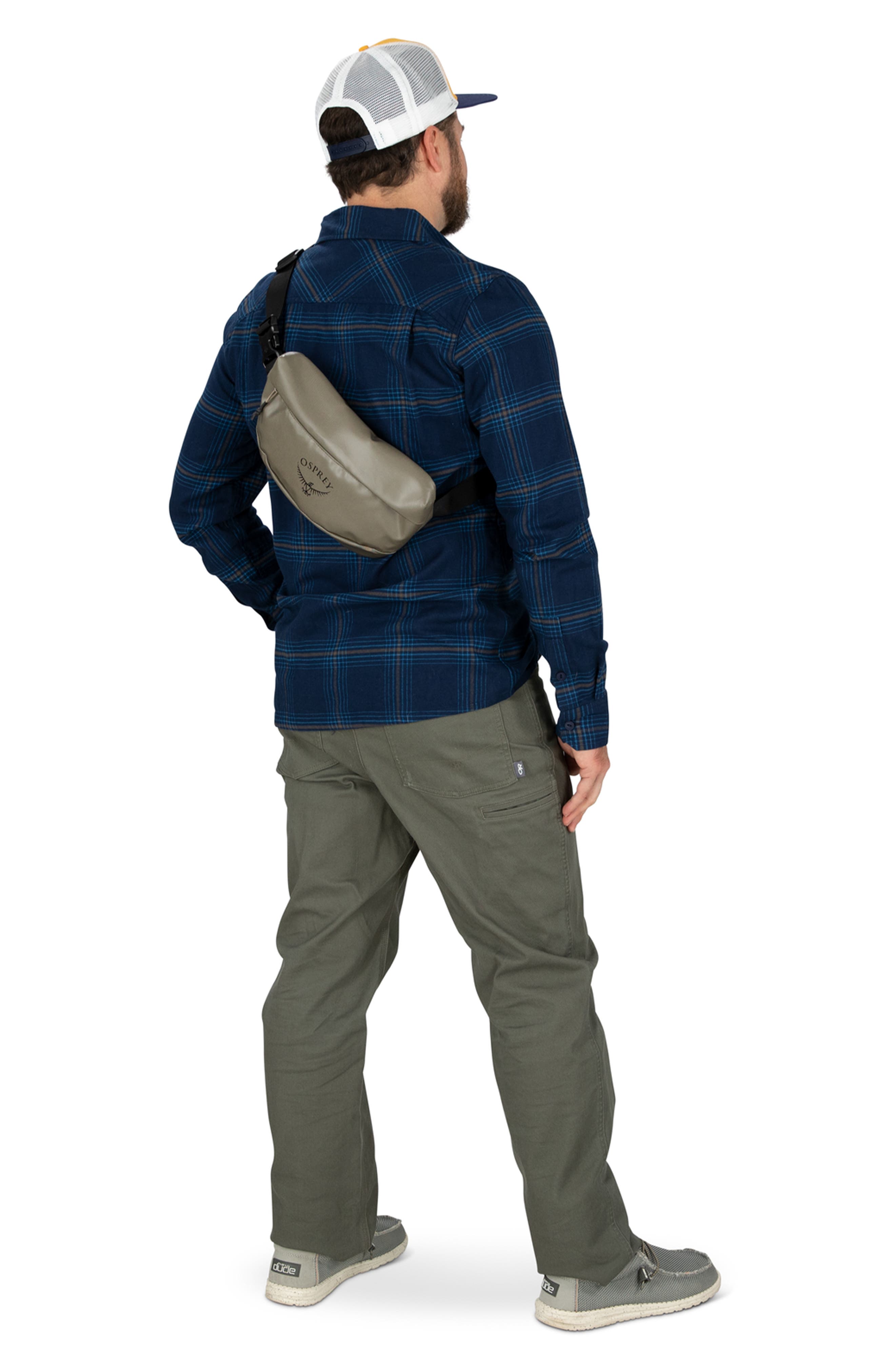 Osprey Transporter Waist Pack, Alternate, color, Tan Concrete