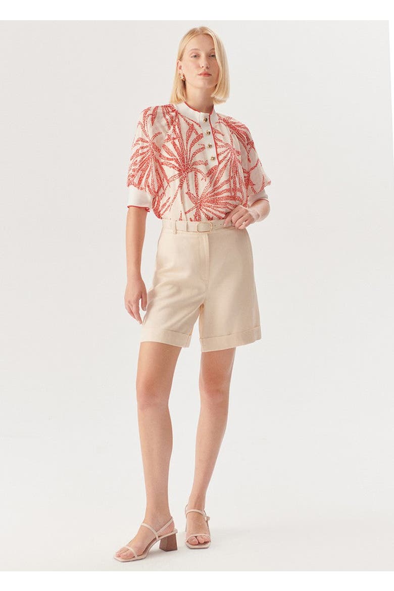 Journey Timeless Shorts, Main, color, Ecru