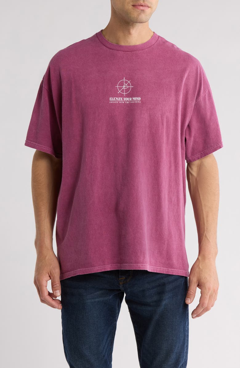 BDG Urban Outfitters Elevate Mind Cotton Graphic T-Shirt, Main, color, 