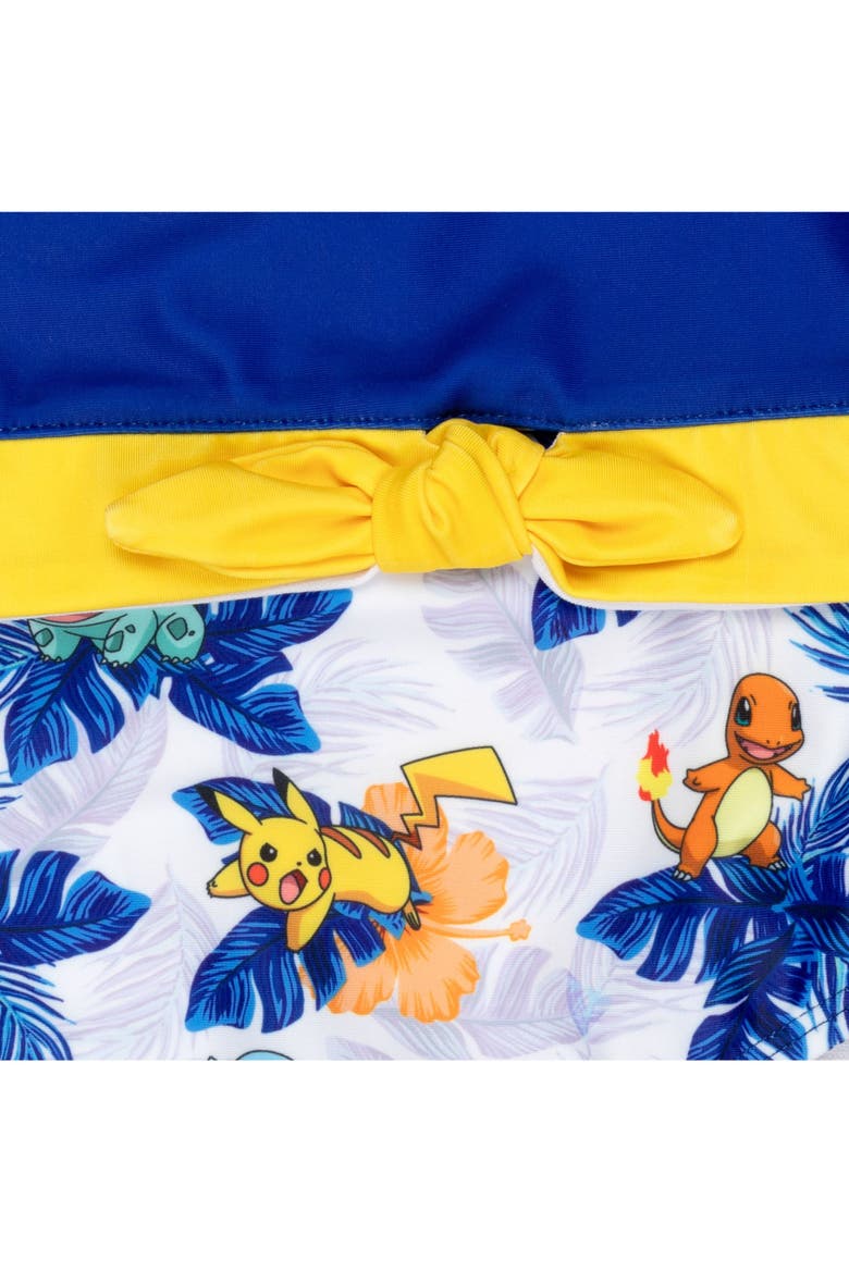 Pikachu Onepiece Swimsuit, Alternate, color, Royal Blue