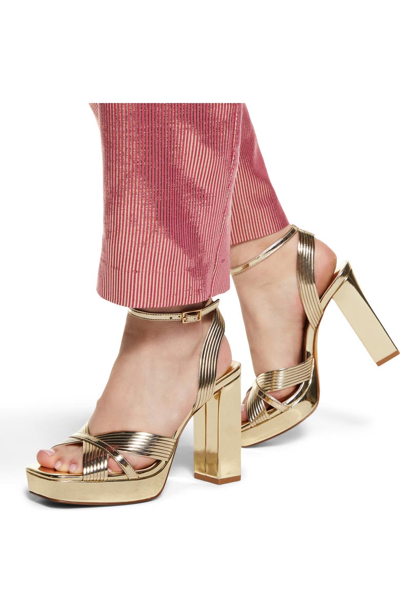 ALDO Nadie Ankle Strap Platform Sandal, Alternate, color,