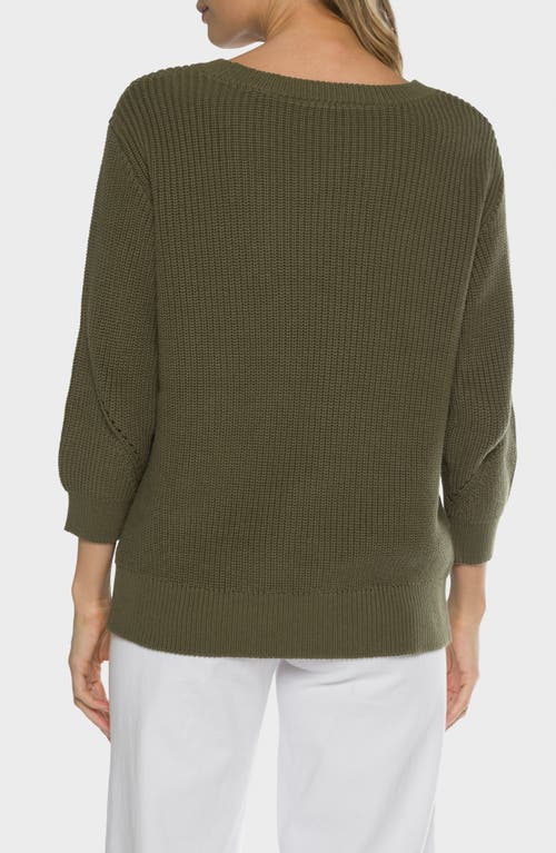 Matty M Hancock Pointelle Sweater
