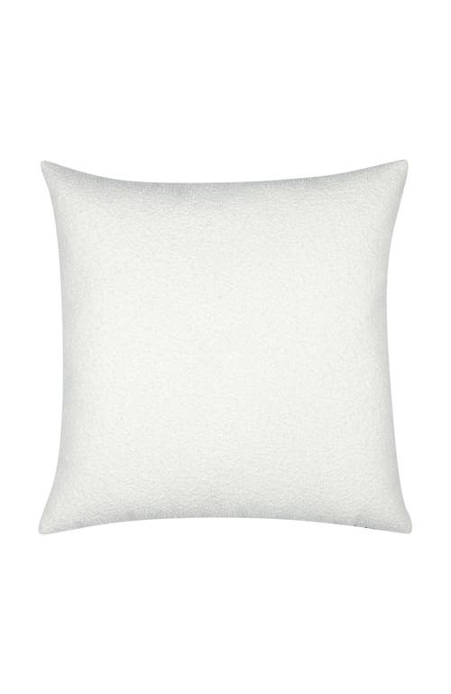 Elaine Smith Resonate Hand Applique Velvet & Boucle Indoor & Outdoor Woven Accent Pillow